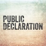 Want to get something done? Make a public declaration