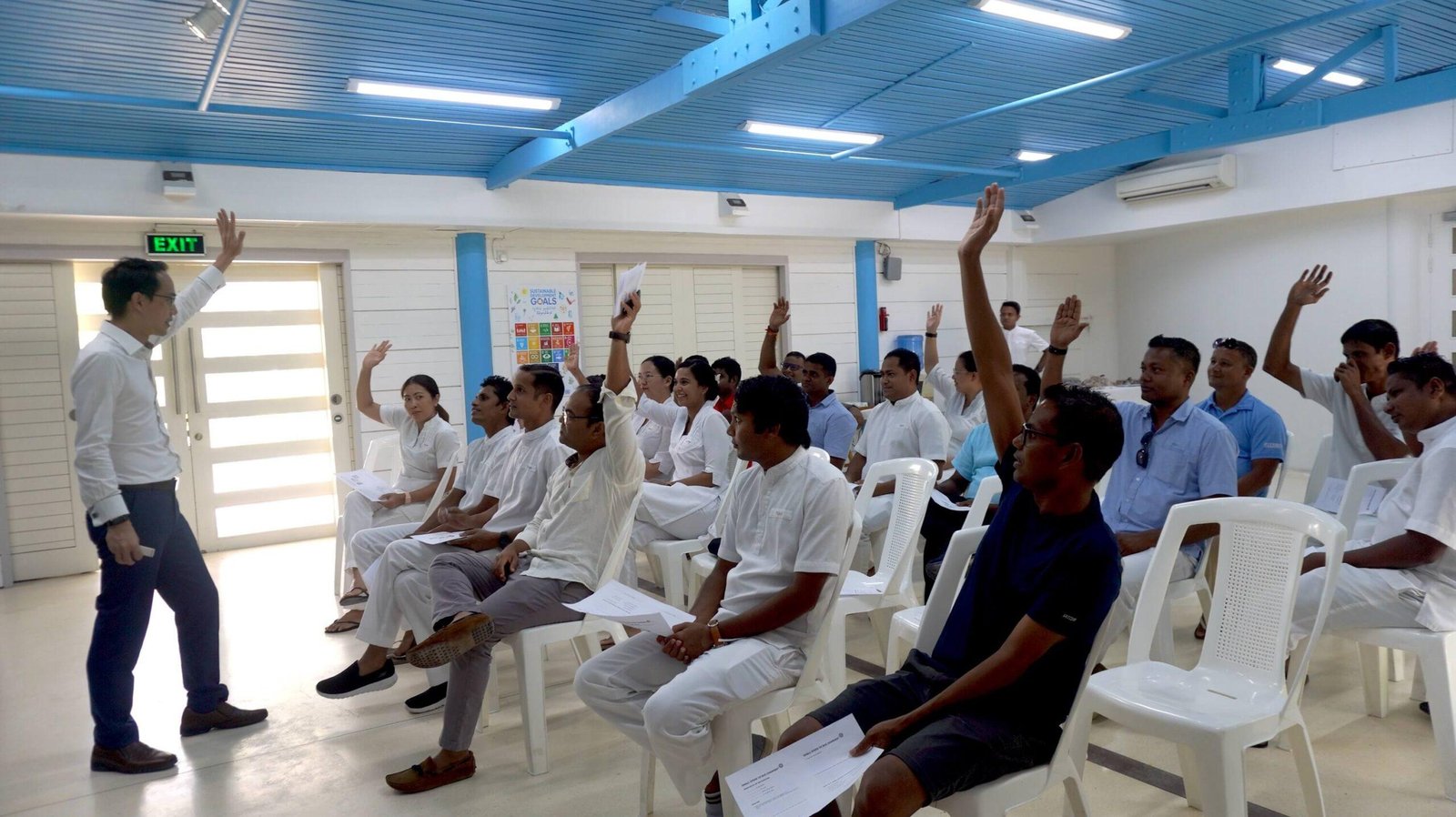 Deep Impact leadership training session