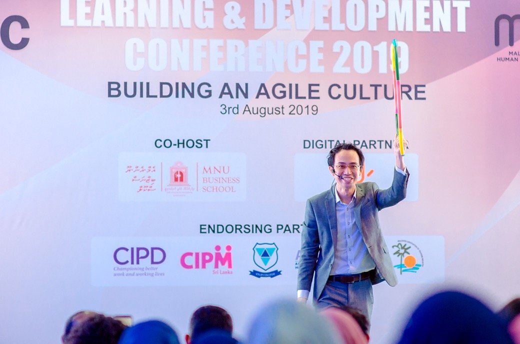 Kenneth Kwan speaking on Built for Change